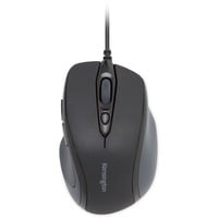 Kensington Mouse Pro Fit di medie dimensioni con cavo Nero, Mano destra, Ottico, USB tipo A, 1000 DPI, Nero