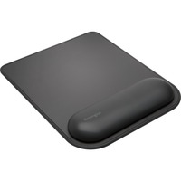 Kensington Mouse pad poggiapolsi ErgoSoft™ Nero, Nero, Monocromatico, Riposo del polso
