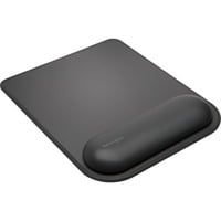 Kensington Mouse pad poggiapolsi ErgoSoft™, Tappetino per mouse Nero, Nero, Monocromatico, Riposo del polso