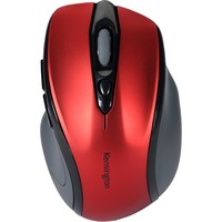 Kensington Mouse wireless Pro Fit® di medie dimensioni - rosso rubino rosso, Mano destra, Ottico, RF Wireless, 1600 DPI, Rosso