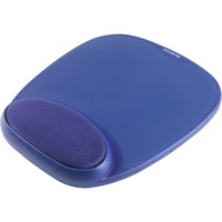 Kensington Poggiapolsi in gommapiuma, Tappetino per mouse blu, Blu, Monocromatico, Schiuma, Riposo del polso, Vendita al dettaglio