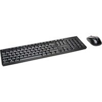 Kensington Set wireless per desktop Pro Fit® a basso profilo Nero, Full-size (100%), Wireless, RF Wireless, QWERTZ, Nero, Mouse incluso