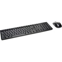 Kensington Set wireless per desktop Pro Fit® a basso profilo, Set desktop Nero, Full-size (100%), Wireless, RF Wireless, QWERTZ, Nero, Mouse incluso