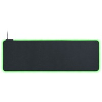 Razer Goliathus Extended Chroma Tappetino per mouse per gioco da computer Nero, Gioco mouse pad Nero, Nero, Monocromatico, Gomma, Alimentazione USB, Barra appoggiaferro antiscivolo, Tappetino per mouse per gioco da computer