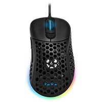 Sharkoon Light² 200 mouse Mano destra USB tipo A Ottico 16000 DPI, Mouse da gioco Nero, Mano destra, Ottico, USB tipo A, 16000 DPI, Nero