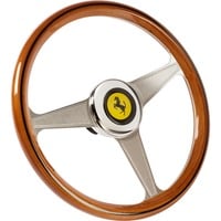 Thrustmaster 2960822 accessorio di controller da gaming Helm, Sostituzione volante marrone/Argento, Helm, Legno, Grigio, Metallo, Scatola