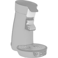 Philips HD6553/67, Macchina a cialde Nero