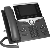 Cisco 8841 telefono IP Nero, Argento Nero, IP Phone, Nero, Argento, Cornetta cablata, Scrivania/Parete, Digitale, 12,7 cm (5")