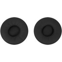 Jabra 14101-19 accessorio per cuffia Auricolare, Parti di ricambio Nero, Auricolare, Pelle, Nero