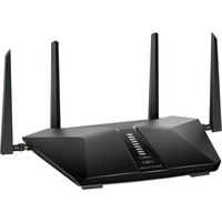 Netgear Nighthawk AX5400 router wireless Gigabit Ethernet Dual-band (2.4 GHz/5 GHz) Nero Nero, Wi-Fi 6 (802.11ax), Dual-band (2.4 GHz/5 GHz), Collegamento ethernet LAN, Nero, Router da tavolo