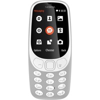 Nokia 3310 6,1 cm (2.4") Grigio Telefono cellulare basico grigio, Barra, 6,1 cm (2.4"), 2 MP, Bluetooth, 1200 mAh, Grigio