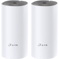 TP-Link Deco E4 (2-pack) Dual-band (2.4 GHz/5 GHz) Wi-Fi 5 (802.11ac) Bianco, Grigio Interno bianco, Bianco, Grigio, Interno, LAN, WLAN, 0 - 40 °C, -40 - 70 °C, 10 - 90%