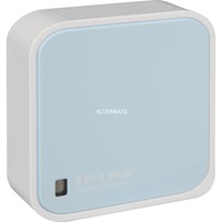 TL-WR802N router wireless Fast Ethernet Banda singola (2.4 GHz) 4G Blu, Bianco