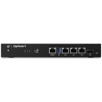 Ubiquiti EdgeRouter 4 router cablato Gigabit Ethernet Nero Nero, WAN Ethernet, Gigabit Ethernet, Nero