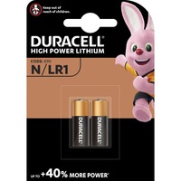 Duracell 203983 batteria per uso domestico Batteria monouso Alcalino Batteria monouso, Alcalino, 1,5 V, 2 pz, Nero, Oro, -20 - 54 °C