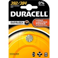 Duracell 392/384 batteria per uso domestico Batteria monouso Ossido d'argento (S) Batteria monouso, Ossido d'argento (S), 1,5 V, 1 pz, 16 mm, 16 mm