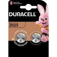 Duracell Elettronics 2025 B2 2pz Batteria monouso, CR2025, Litio, 3 V, 2 pz, Argento