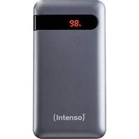 Intenso PD10000 Polimeri di litio (LiPo) 10000 mAh Antracite, Powerbank antracite, 10000 mAh, Polimeri di litio (LiPo), Quick Charge 3.0, Antracite