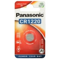 Panasonic CR1220 P 1-BL Panasonic Batteria monouso Litio Batteria monouso, CR1220, Litio, 3 V, 1 pz, 35 mAh
