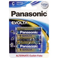 Panasonic Evolta C Batteria monouso Alcalino argento, Batteria monouso, Alcalino, 1,5 V, 2 pz, Blu, C