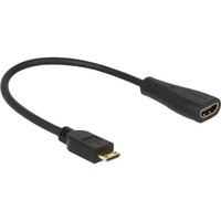 Immagine di  0.23m mini-HDMI/HDMI cavo HDMI 0,23 m HDMI Type C (Mini) HDMI tipo A (Standard) Nero