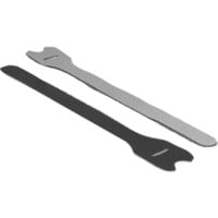 DeLOCK 18264 fascetta Nylon Grigio 10 pezzo(i), Fascette ferma-cavo Nero, Nylon, Grigio, 24 cm, 13 mm, 10 pezzo(i)