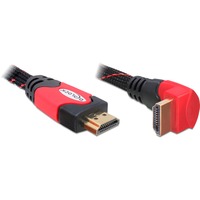 DeLOCK 2m HDMI cavo HDMI HDMI tipo A (Standard) Nero, Rosso Nero/Rosso, 2 m, HDMI tipo A (Standard), HDMI tipo A (Standard), 10,2 Gbit/s, Nero, Rosso
