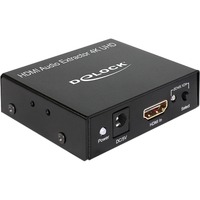 DeLOCK 62692 moltiplicatore AV Ricevitore AV Nero, Adattatore Nero, 3840 x 2160 Pixel, Ricevitore AV, Nero, HDCP