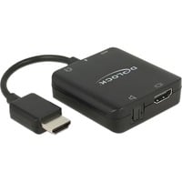 DeLOCK 62784 convertitore audio Nero Nero, Micro-USB B, 16 / 20 / 24 bit, 32 / 44.1 / 48 / 88.2 / 96 kHz