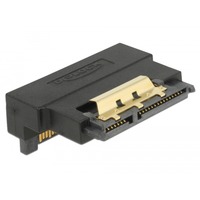 DeLOCK 63943 adattatore per inversione del genere dei cavi SATA 22 pin Nero Nero, SATA 22 pin, SATA 22 pin, Nero