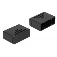 Image of 64037 Copertura di sicurezza per presa elettrica SATA Nero 10 pezzo(i)
