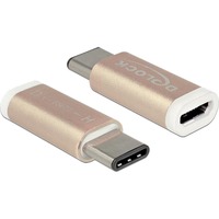 DeLOCK 65677 adattatore per inversione del genere dei cavi USB 2.0-C USB 2.0 Micro-B Rame rame, USB 2.0-C, USB 2.0 Micro-B, Rame