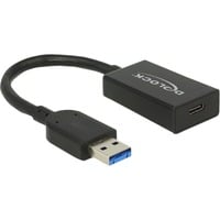 DeLOCK 65698 cavo USB 0,15 m USB 3.2 Gen 2 (3.1 Gen 2) USB A USB C Nero, Adattatore Nero, 0,15 m, USB A, USB C, USB 3.2 Gen 2 (3.1 Gen 2), Maschio/Femmina, Nero