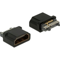 65885 cavo di collegamento HDMI-A Nero
