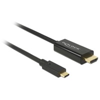 85258 cavo e adattatore video 1 m USB tipo-C HDMI Nero