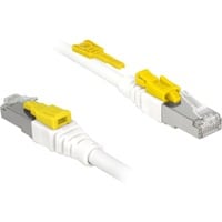 DeLOCK 85331 cavo di rete Bianco 1 m Cat6a S/FTP (S-STP) bianco, 1 m, Cat6a, S/FTP (S-STP), RJ-45, RJ-45