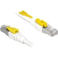 DeLOCK 85335 cavo di rete Bianco 5 m Cat6a S/FTP (S-STP) bianco, 5 m, Cat6a, S/FTP (S-STP), RJ-45, RJ-45