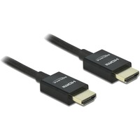 DeLOCK 85384 cavo HDMI 1 m HDMI tipo A (Standard) 3 x HDMI Type A (Standard) Nero Nero, 1 m, HDMI tipo A (Standard), 3 x HDMI Type A (Standard), Compatibilità 3D, 48 Gbit/s, Nero