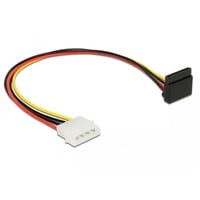 DeLOCK 85513 cavo di alimentazione interno 0,3 m 0,3 m, Molex (4-pin), SATA a 15 pin, Maschio, Femmina, Dritto