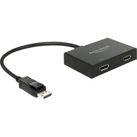 Image of 87665 cavo e adattatore video 0,3 m DisplayPort 2 x DisplayPort Nero