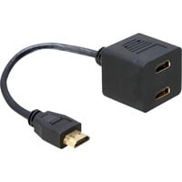 Image of Adapter HDMI male to 2x HDMI female 0,2 m HDMI tipo A (Standard) 2 x HDMI