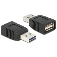 DeLOCK EASY-USB Nero, Adattatore Nero, USB, USB, Nero