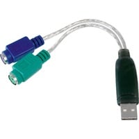 Digitus Adattatore USB a PS/2 Nero