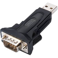 Digitus Adattatori per inversione del genere dei cavi Nero, USB 2.0, RS-485, 0,8 m, Nero