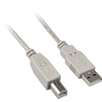 Sharkoon 4044951015290 cavo USB 0,5 m USB 2.0 USB A USB B Grigio grigio, 0,5 m, USB A, USB B, USB 2.0, Maschio/Maschio, Grigio