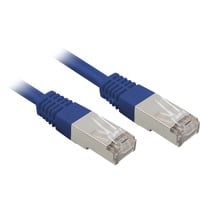 Sharkoon CAT.5e Network Cable RJ45 blue 3 m 3m Blu cavo di rete blu, 3 m, RJ-45, RJ-45, Blu, Vendita al dettaglio
