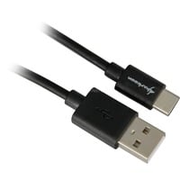 Sharkoon Cavo USB 2.0, connettore USB-A > connettore USB-C Nero