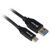 Sharkoon Cavo USB 3.2 Gen 2, connettore USB-A > connettore USB-C Nero