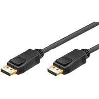 goobay 65923 cavo DisplayPort 2 m Nero Nero, 2 m, DisplayPort, DisplayPort, Maschio, Maschio, 3840 x 2160 Pixel