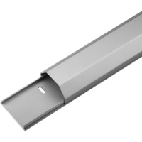 goobay 90668 cavo proiettore Gestione cavo Argento, Instradamento dei cavi argento, Gestione cavo, Argento, Alluminio, 1,1 m, 50 mm, 1 pz